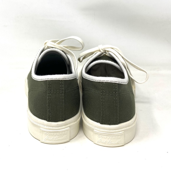 Converse Jack Purcell Low Top Canvas Khaki Women Sneakers Custom 167243C-GRWTOFF - Picture 6 of 11
